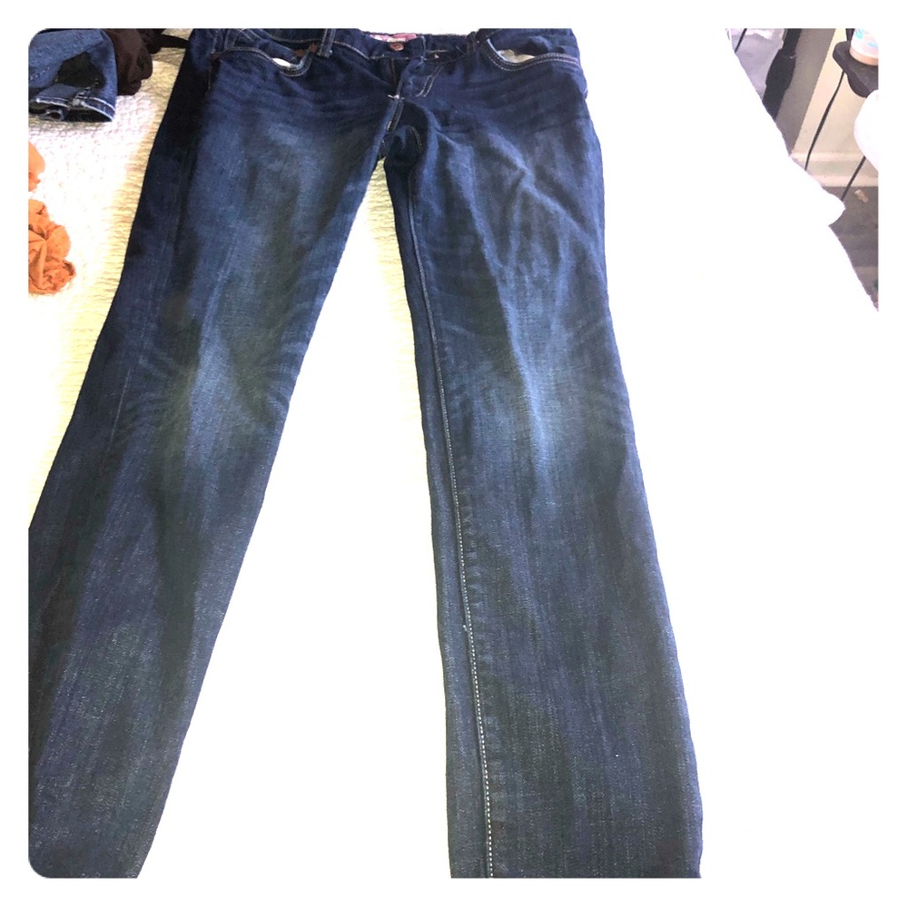 Denim skinny jeans
